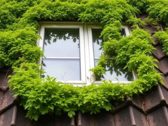 Dachentmoosung in Nürnberg 90402 und Wartung der Dachrinnen