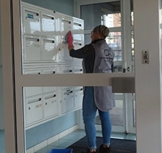 Reinigung der Gemeinschaftsbereiche von Gebäuden in Neuss 41462